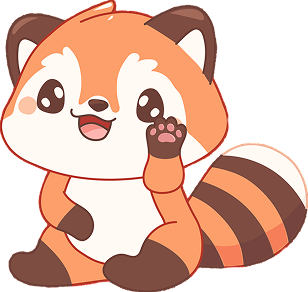 Red panda character